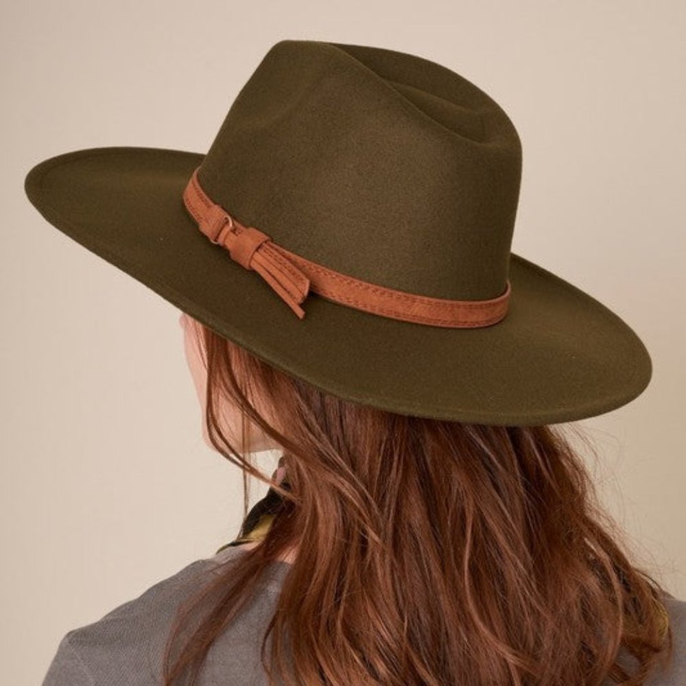 Big Brim Hat - Olive